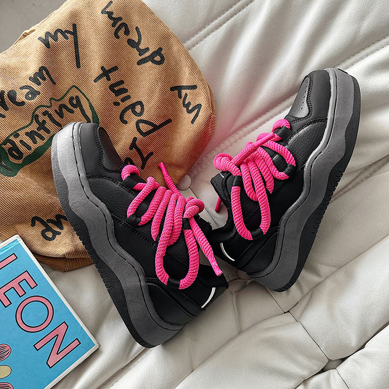 National Trendy Couple Casual White Shoes Sports Men