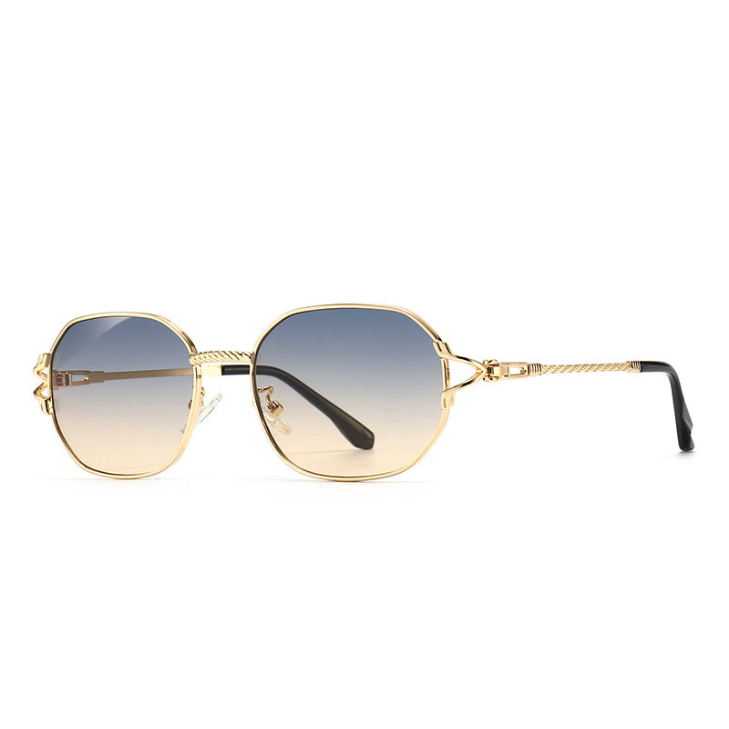 Modern Retro Square Flat Top Sunglasses