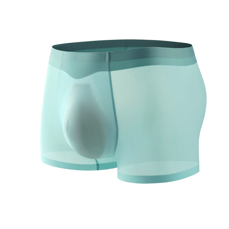 3D Die Ice Silk Men's Underwear Seamless Summer Thin Quick-drying