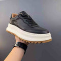 Leather White Shoes Male Retro Casual Shoes