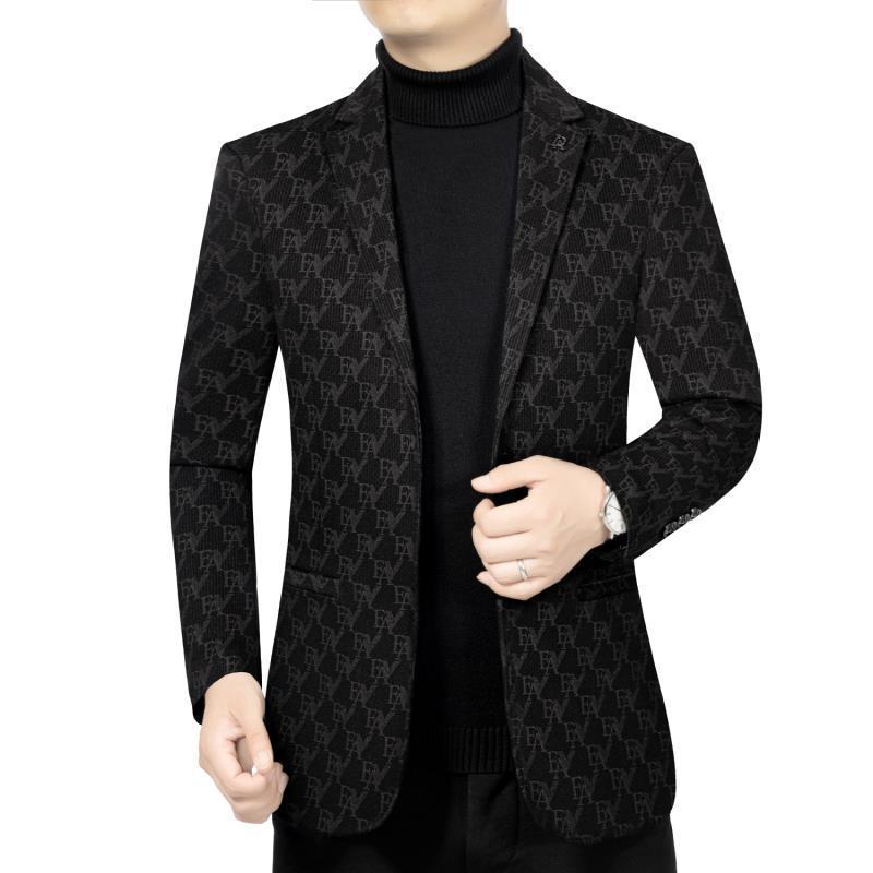 Fashion Slim Fit Business Men's Suit Jacket