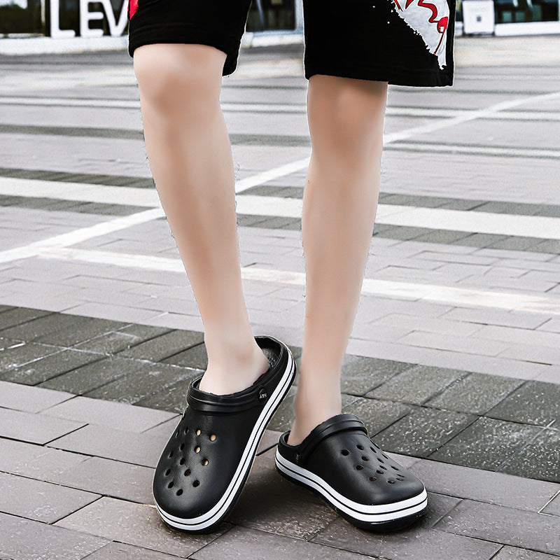 Baotou hollow beach hole shoes