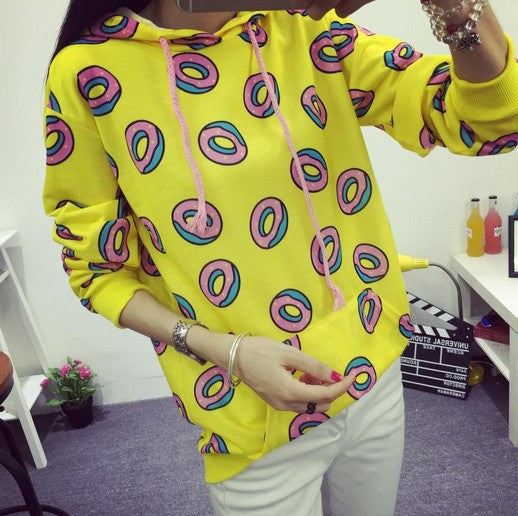 GOT7 Yien with the sweater student jacket Just Right donut autumn hoodie