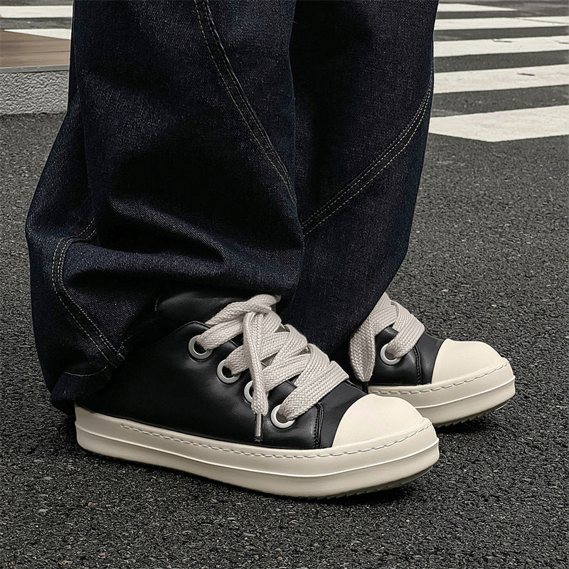 Slip-on Casual Shoes Men's Low-top Raise The Bottom Board Shoes