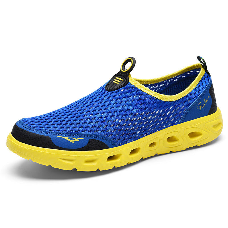 Net surface breathable wading shoes