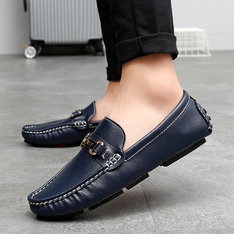 Genuine Leather Breathable New Men's Gommino Loafers