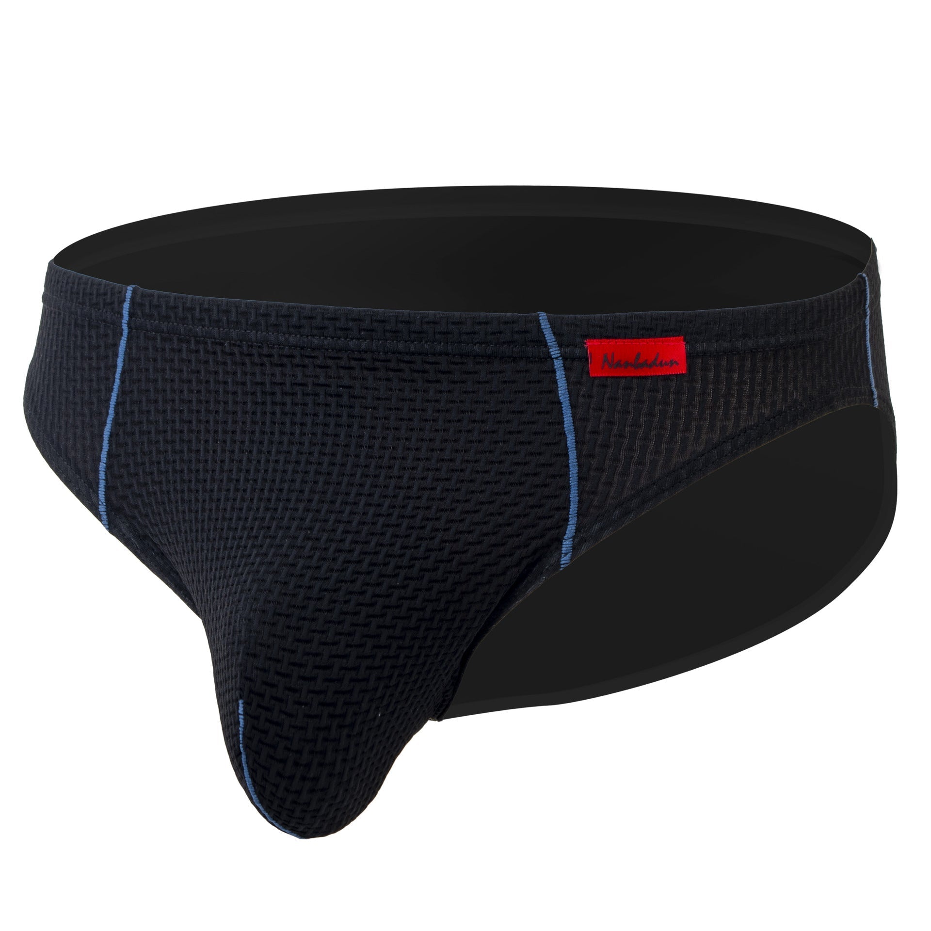 Men's Low Waist Plaid Hip Lifting Briefs