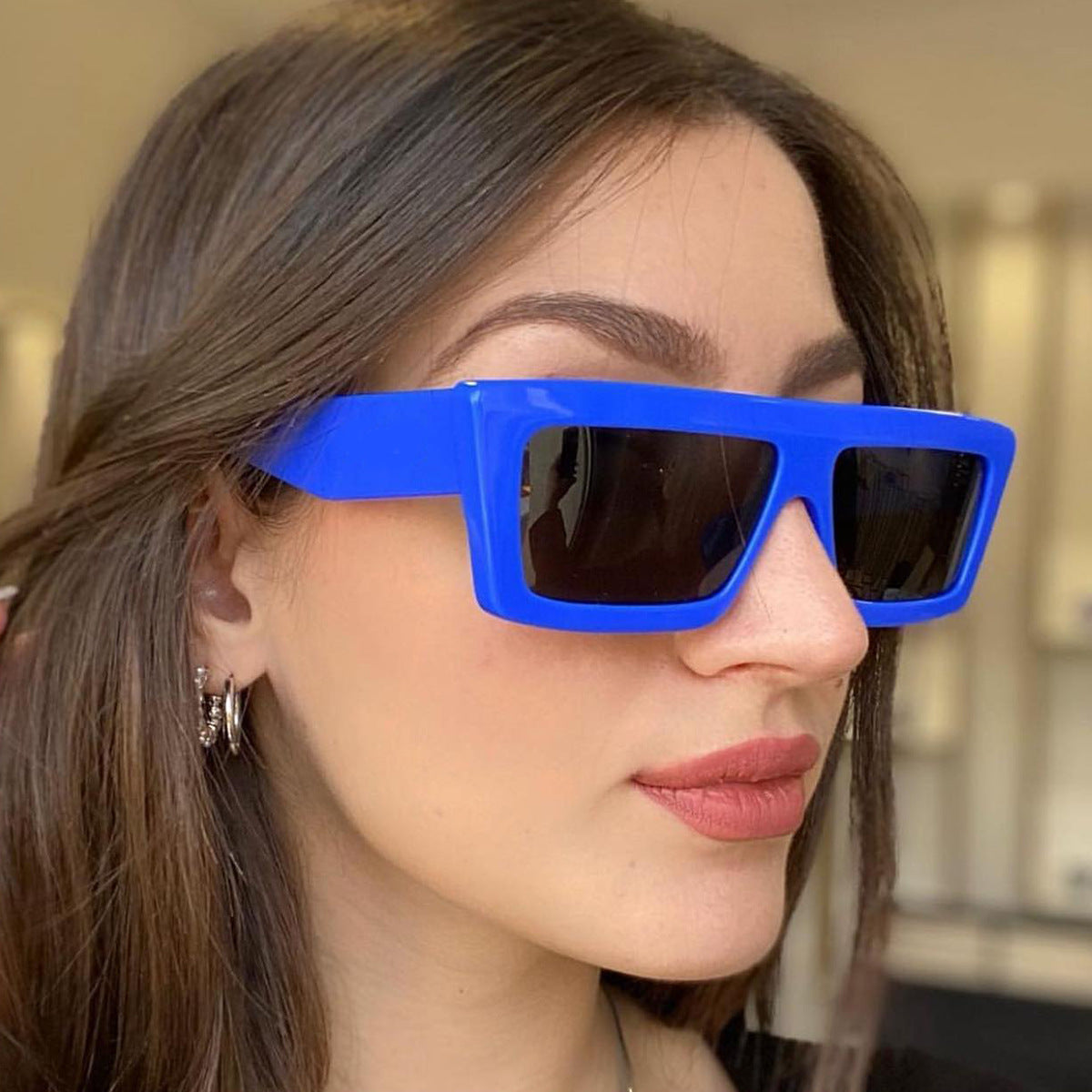 Box UV-proof Hip Hop Sunglasses
