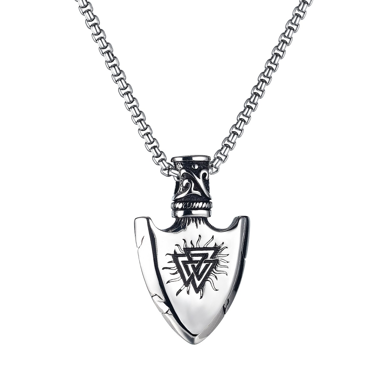 Personality Titanium Steel Hip Hop Necklace Men
