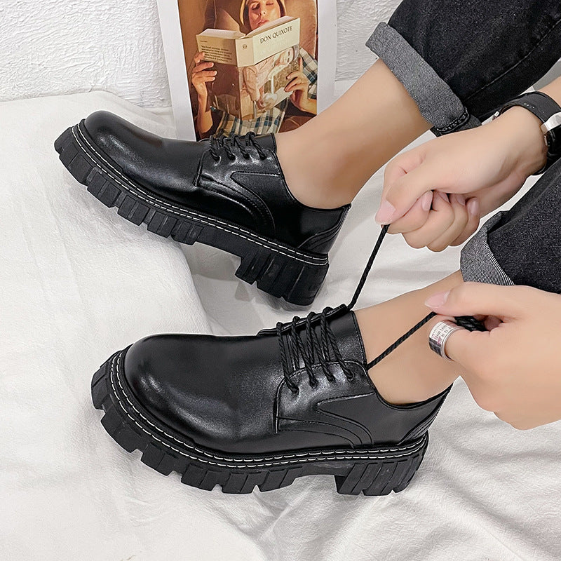 Online Influencer Men's Shoes Black Talent Spring And Autumn