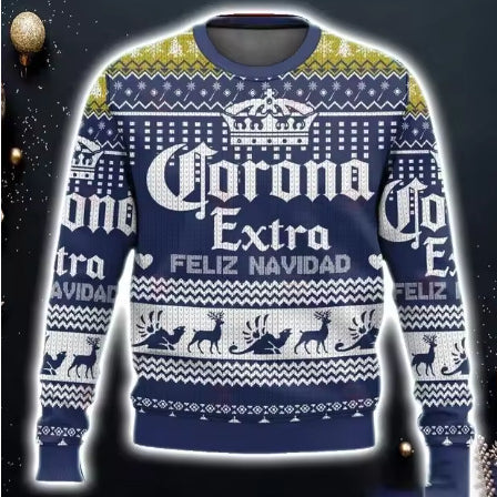 3D Digital Printing Men's And Women's Round Neck Sweater