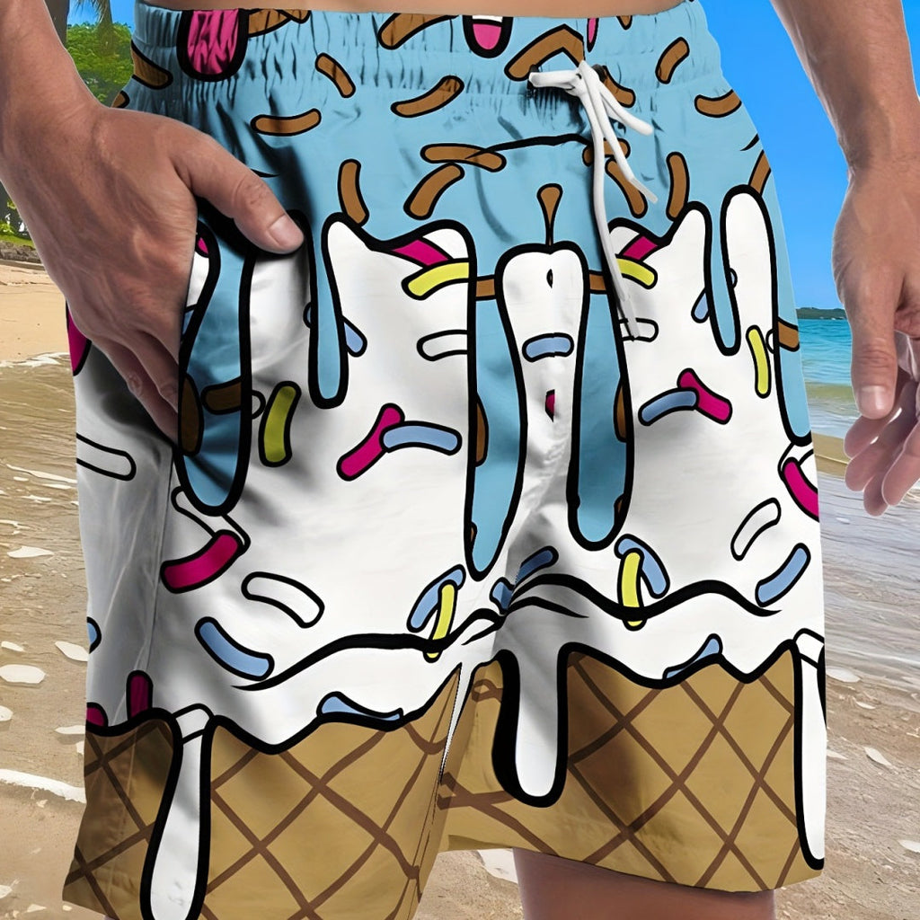 2025 Summer Men's Casual Shorts Fashion Trendy Breathable Cool