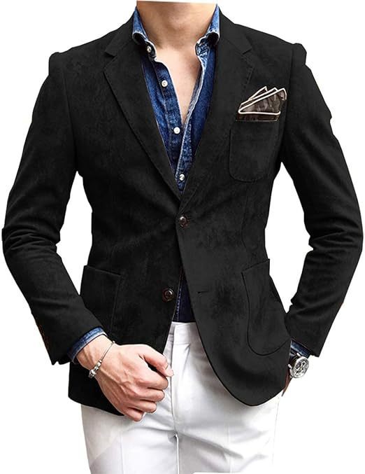 Men's Solid Color Loose And Versatile Suit Jacket