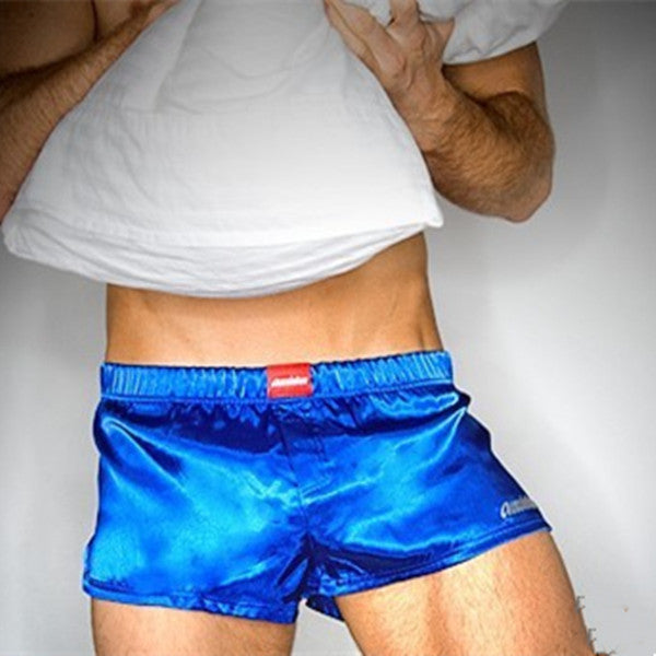 Men's Boxer Home Wear Pajama Pants Smooth Fabric Sports Comfortable Breathable