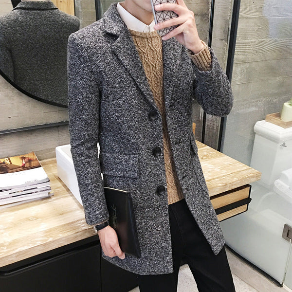 Woolen Trench Coat