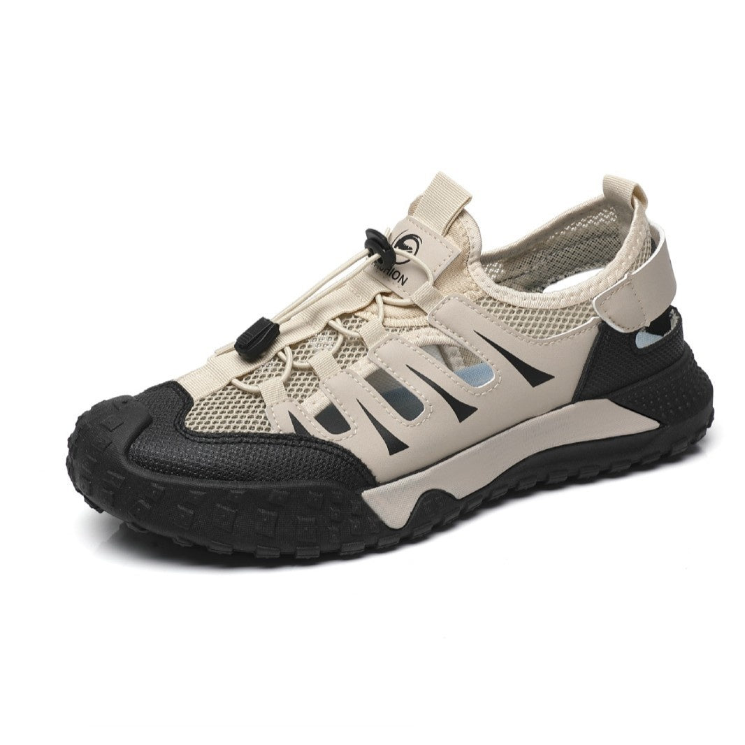 Outdoor Sports Upstream Dry Breathable Large Hole Mesh Surface Shoes