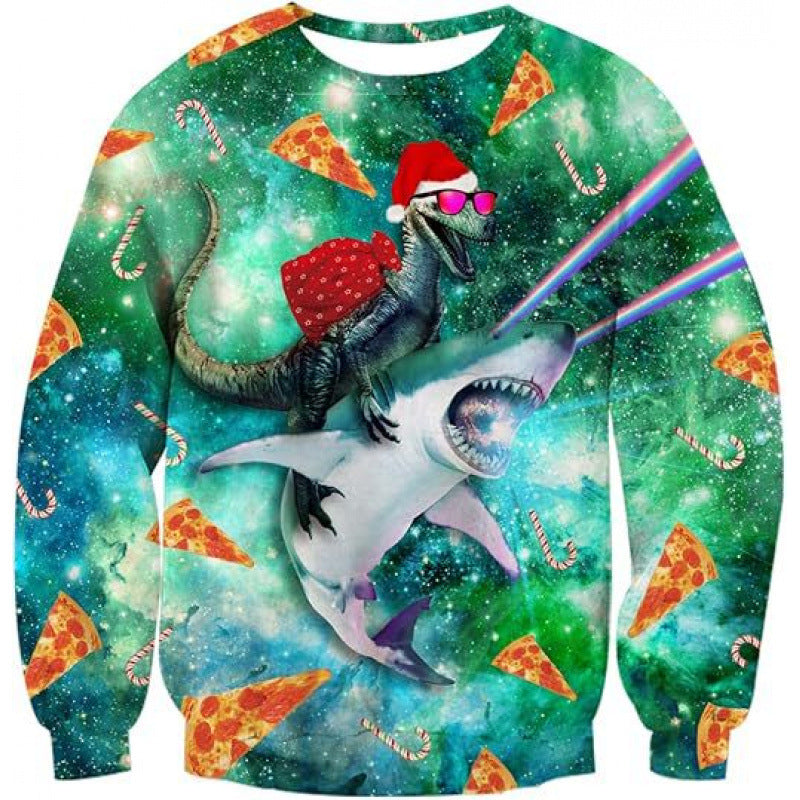 Christmas Tree Style Old Man Dance Dress Up Sweater