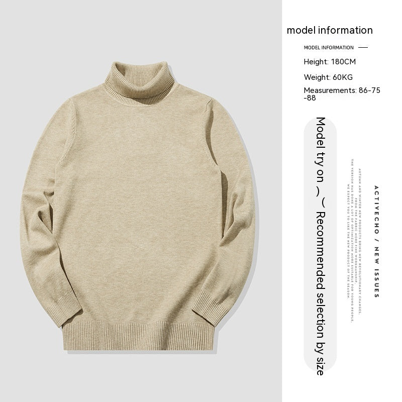 Winter Inner Wear Men's Casual Slim Bottoming Shirt