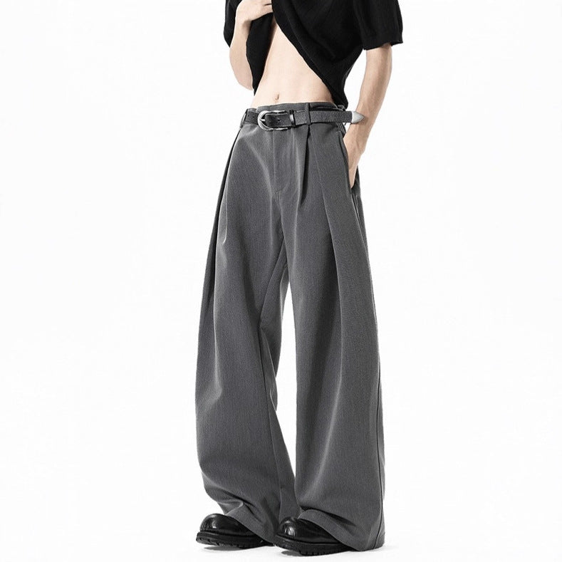 3D Tailored Pleated Pants For Men