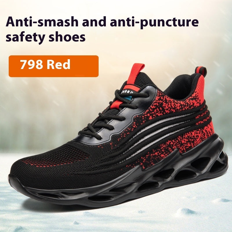Anti Smashing And Puncture Lightweight Labor Protection Shoes