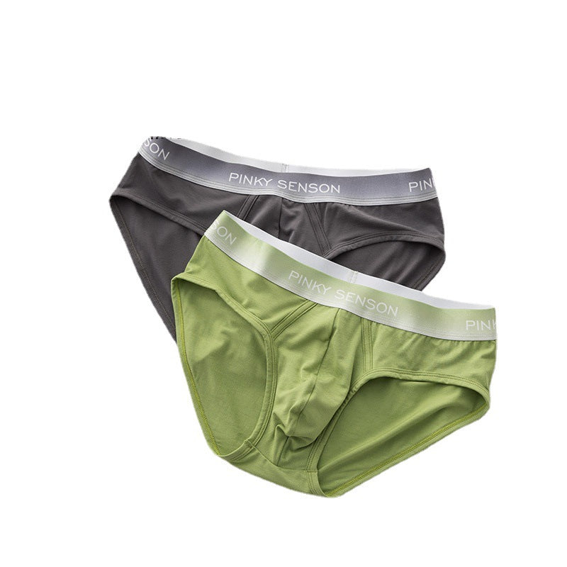 Men's Underwear Lanjing Modal Mid-waist Plus Size Breathable Briefs