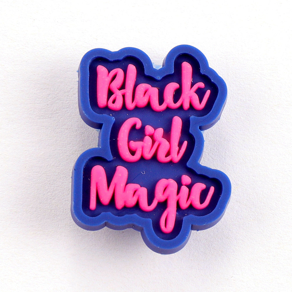 Charms Accessories Black Lives Matter BGM BLM Dollar Shoe Decoration