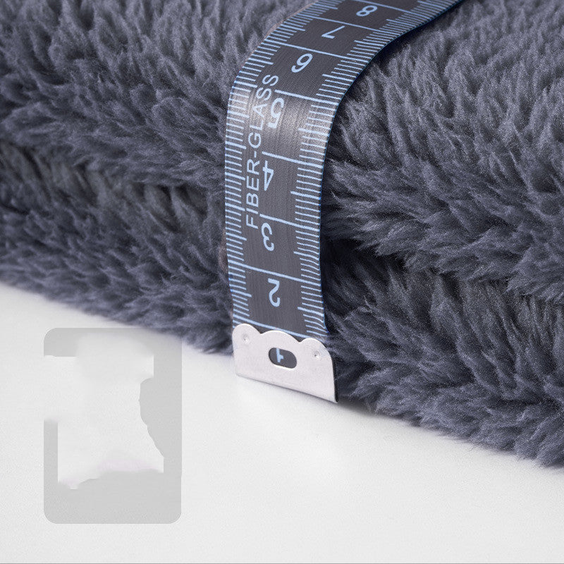 Men's Nightgown Men's Coral Velvet With Plush