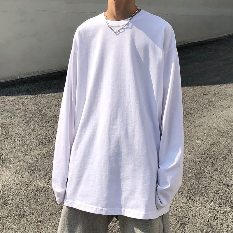 Basic Street Casual Solid Color Undershirt