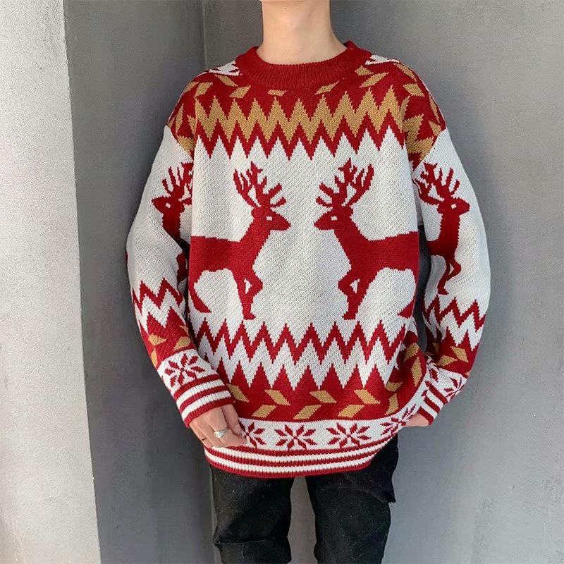 Autumn and winter thickened all-match sweater