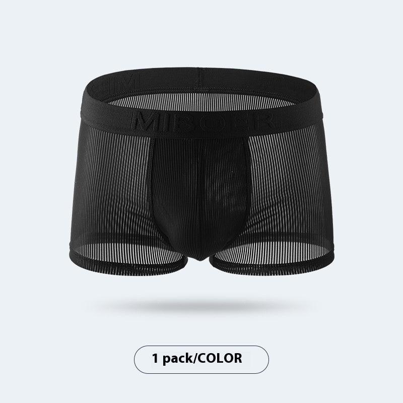 Boxers Paper Quick-drying Breathable Boxer Shorts Classic Ice Silk Men's S Shorts