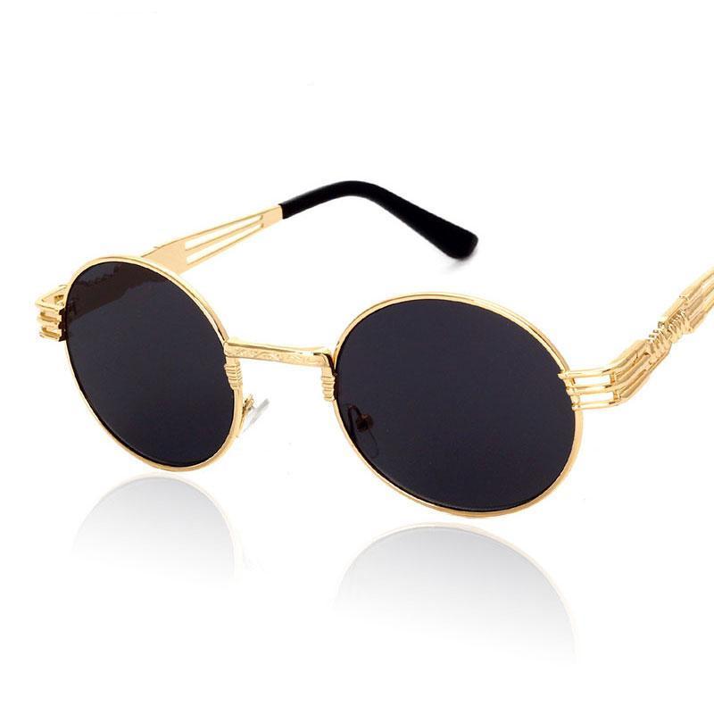 Men Classic round Sunglasses