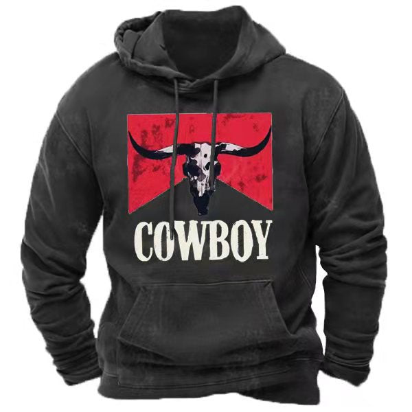 Digital Printed Men's Street Sports Fashion Trend Hoodie