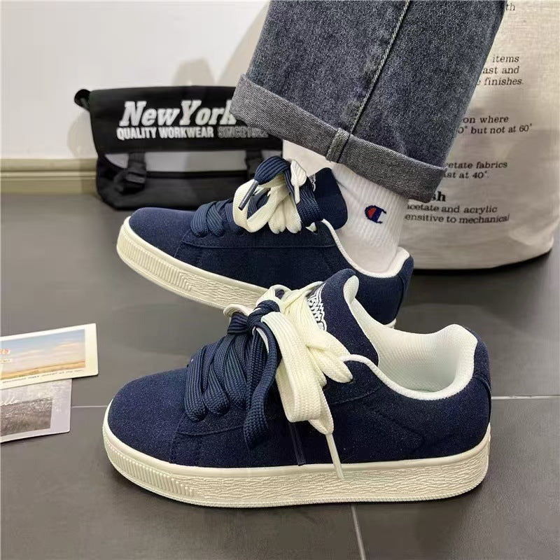 Summer New Student Thick Bottom Increased Couple Bread Shoes Sports Leisure Skateboard Shoes