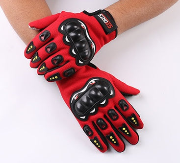 Outdoor motorcycle electric bicycle riding non-slip gloves