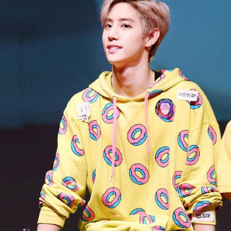 GOT7 Yien with the sweater student jacket Just Right donut autumn hoodie