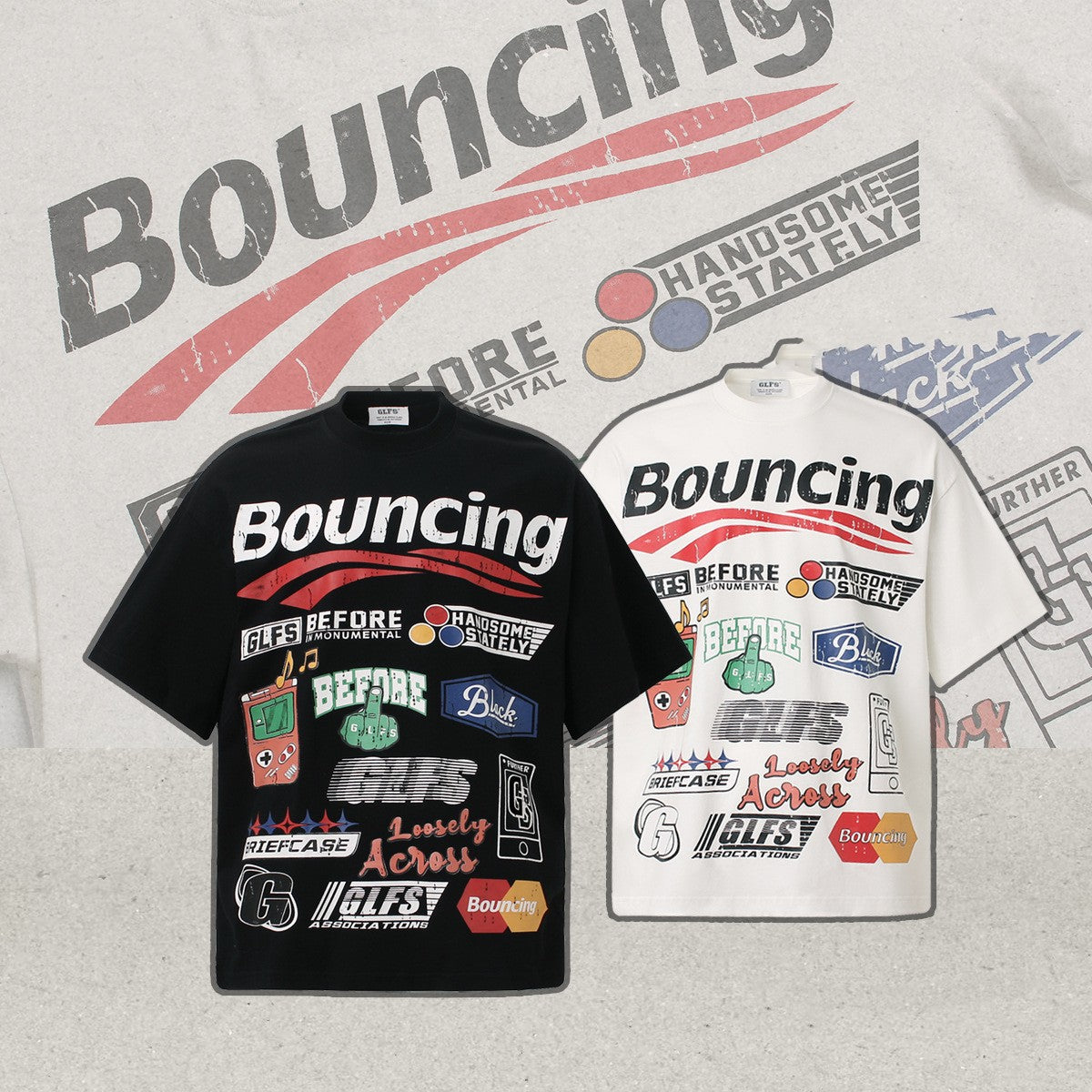 American Game Motorcycle Printing Short Sleeve