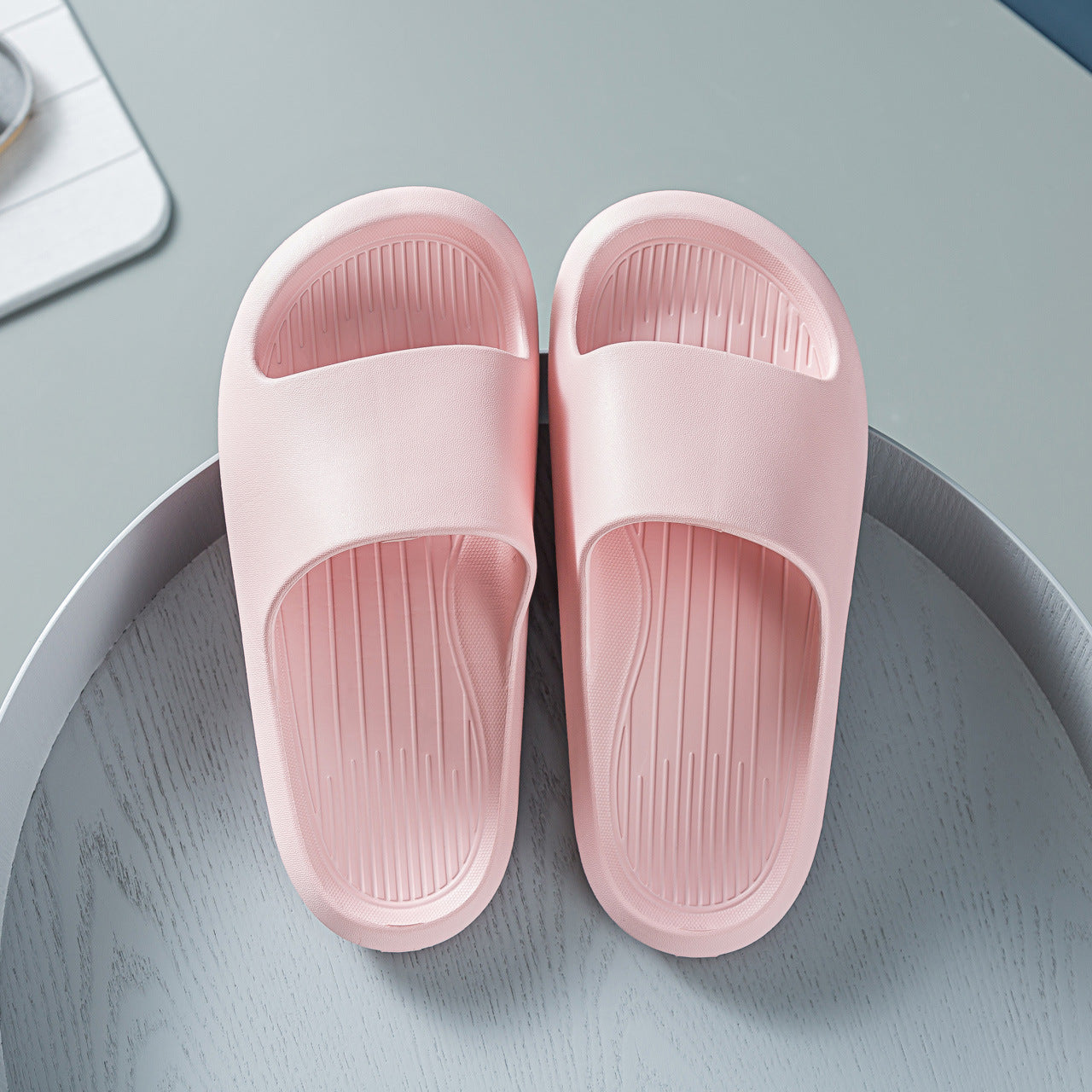 Indoor Bathroom Bathing Soft Bottom Simple Household Non-slip Sandals And Slippers