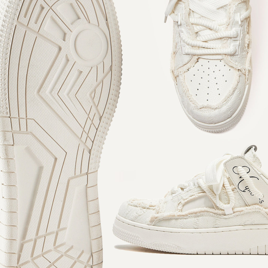 Destruction Aesthetics Series Thick Bottom Hight Increasing Board Shoes