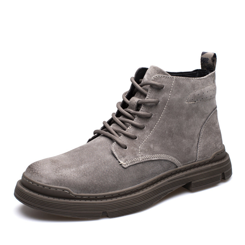 Workwear Shoes Mid-help War Wolf Tide Men's Boots British Style Desert Boots