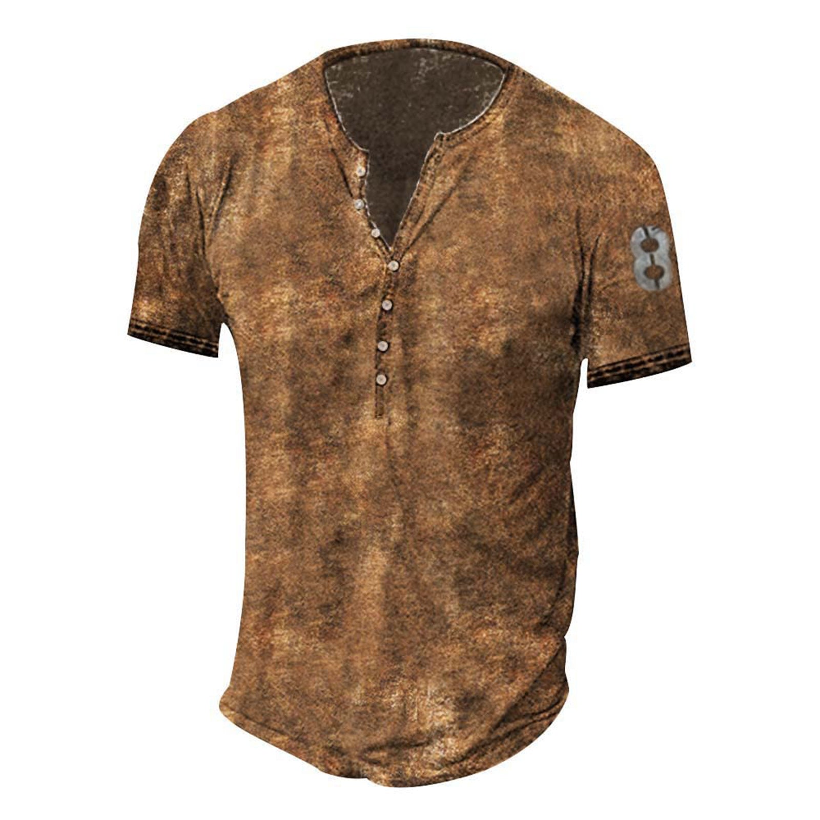 Casual Distressed Youth Short Sleeve Bottoming T-shirt