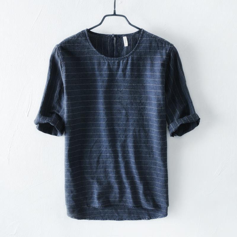 Chinese Style Simple Casual Short-sleeved T-shirt For Men