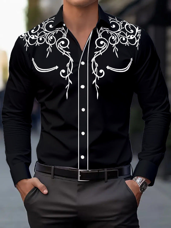 Men's Long Sleeve Shirt Casual Light Thin Fashion