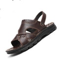 Men's Outdoor Leather Beach Shoes, Men's Leather Cool