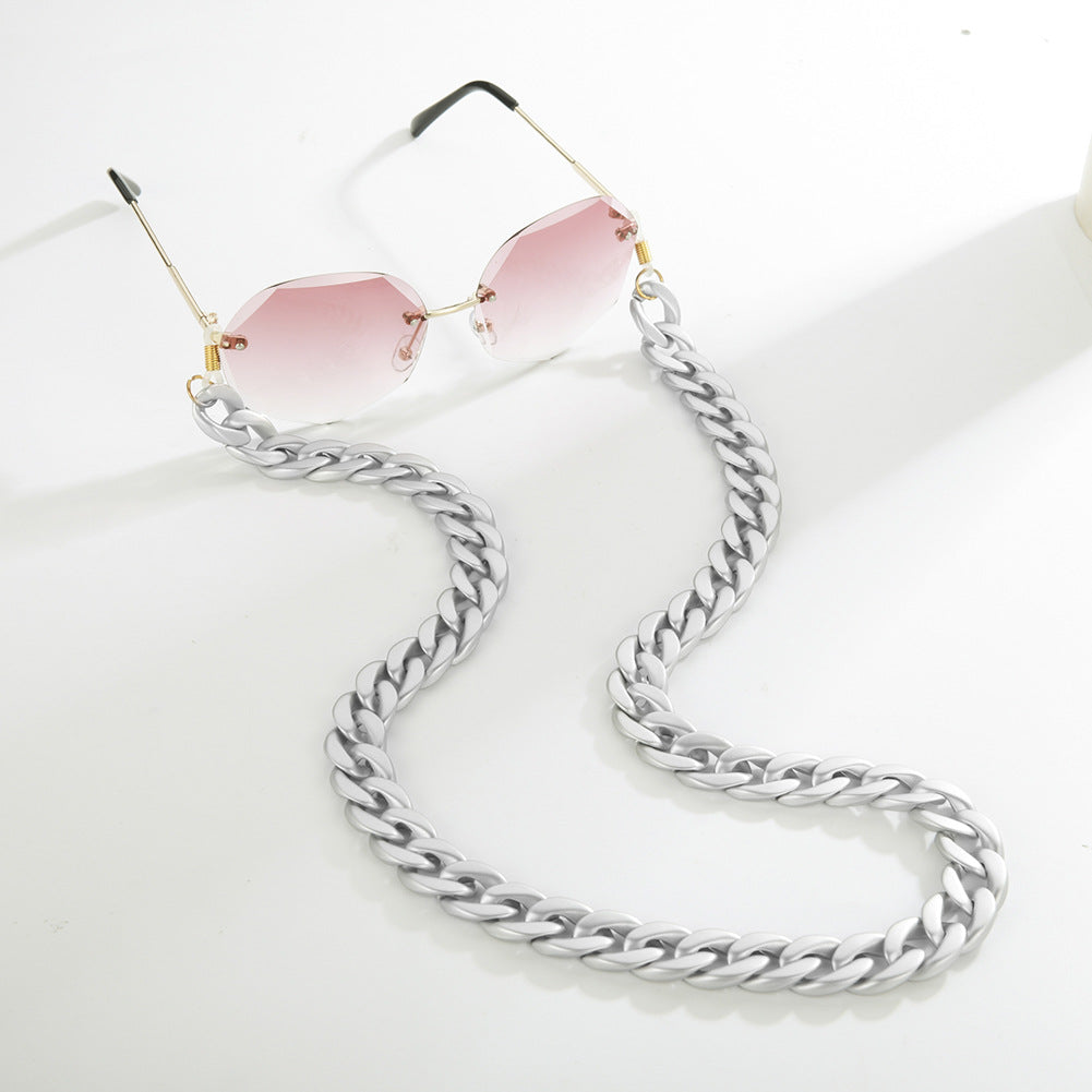 Acrylic Colorful Sunglasses Anti-drop Chain