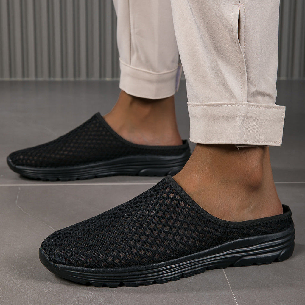 Mesh Outdoor Walking Sandals With A Head Cover