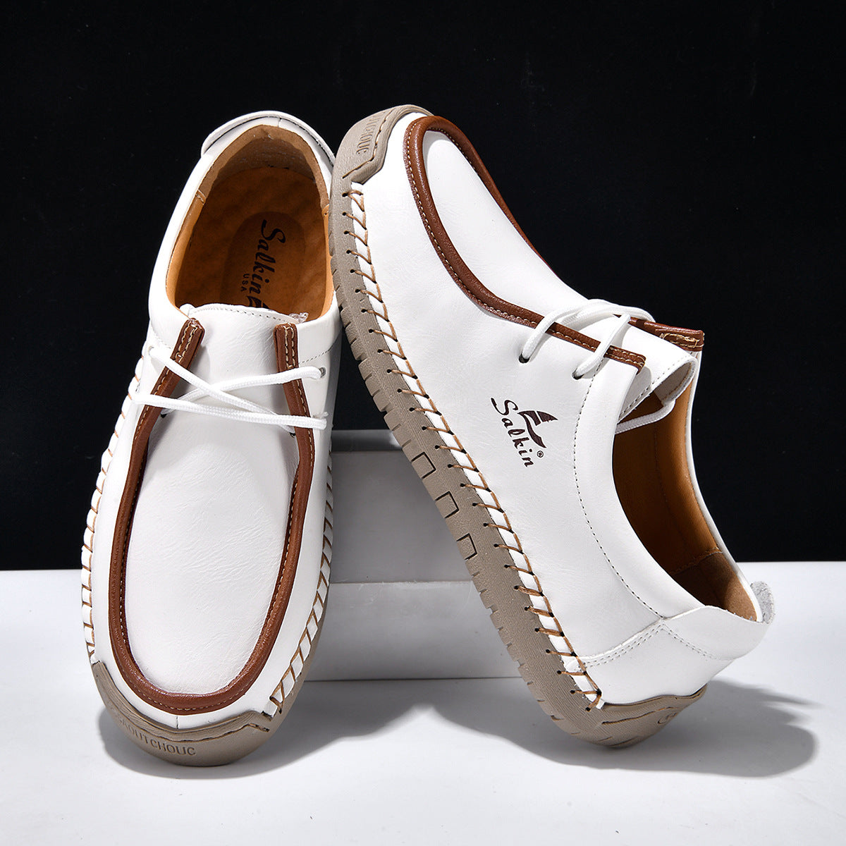 Versatile Casual Soft-soled Lace-up Shoes