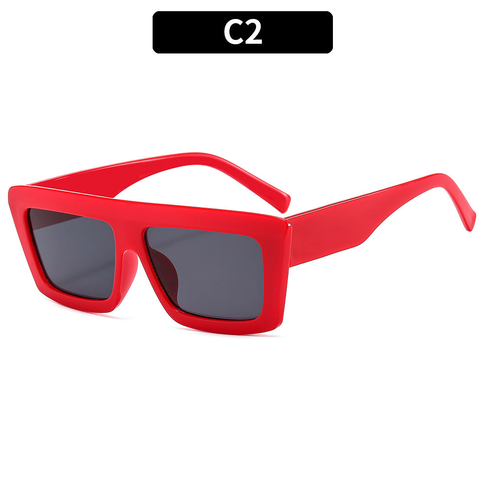 Box UV-proof Hip Hop Sunglasses
