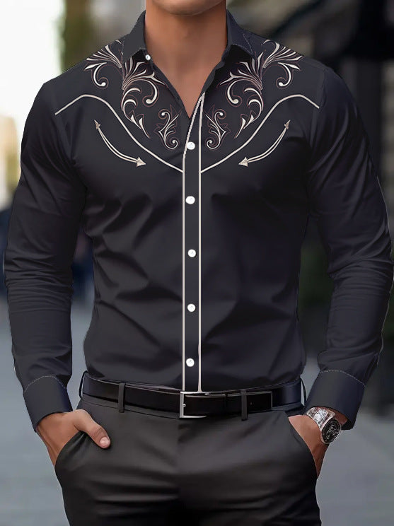 Men's Long Sleeve Shirt Casual Light Thin Fashion