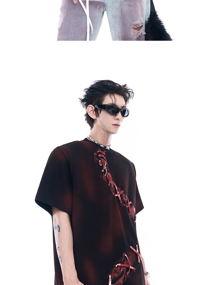 Couple Loose Fashion Brand On Clothes T-shirt