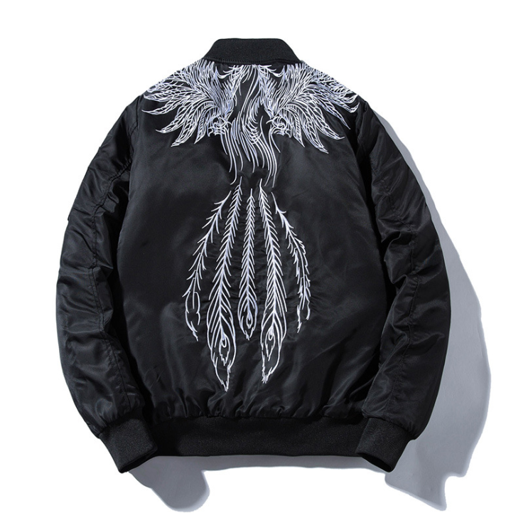 high street embroidery youth thick baseball uniform jacket